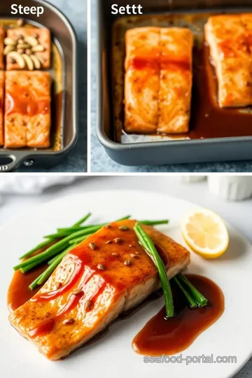 Honey-Ginger Soy Glazed Salmon steps