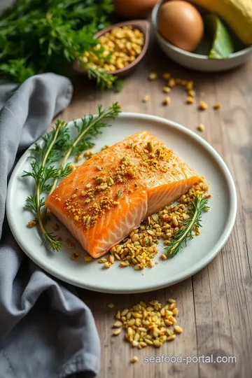 Pistachio-Crusted Salmon Recipe ingredients