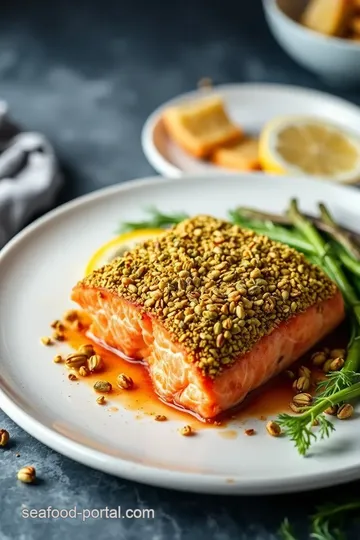 Pistachio-Crusted Salmon Recipe steps