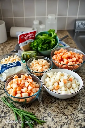 Savory Seafood Stuffing ingredients