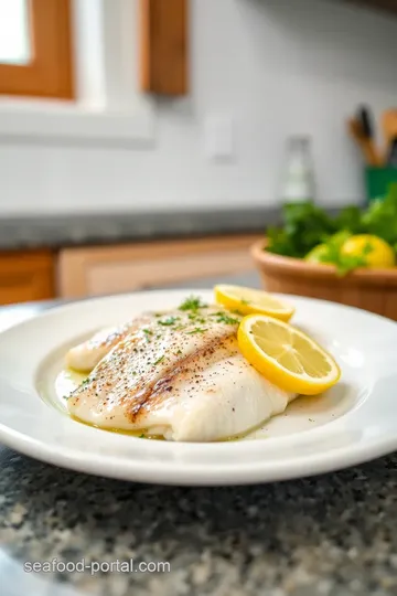 Baked Sea Trout with Zesty Lemon Garlic steps