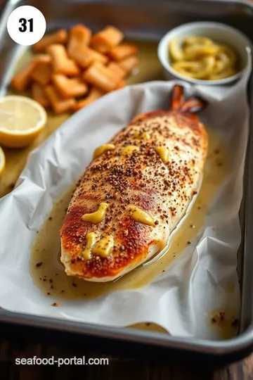 Baked Fish with Dijon Mustard and Creole Seasoning steps