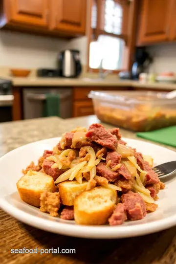 Baked Reuben Casserole steps