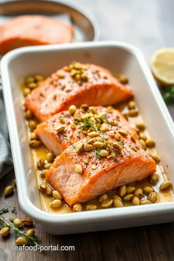 Baked Salmon with Crunchy Pistachios steps