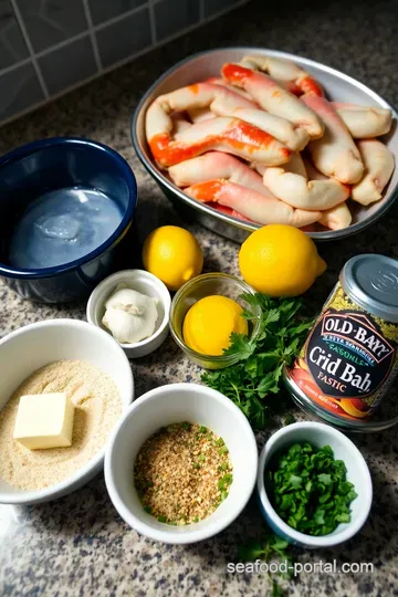 Baking Frozen Crab Legs: A Delightful Seafood Treat ingredients
