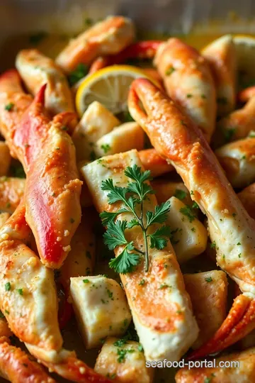 Baking Frozen Crab Legs: A Delightful Seafood Treat presentation