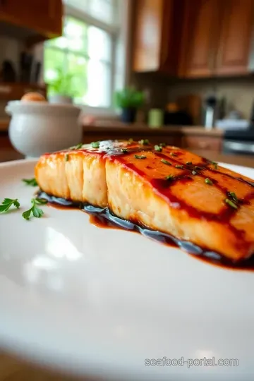Balsamic-Glazed Salmon with Honey and Garlic steps