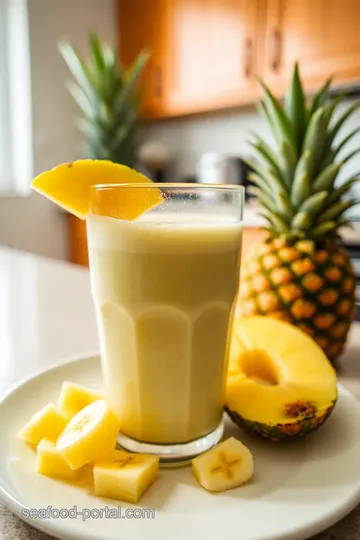 Pineapple Sea Moss Smoothie Bowl steps