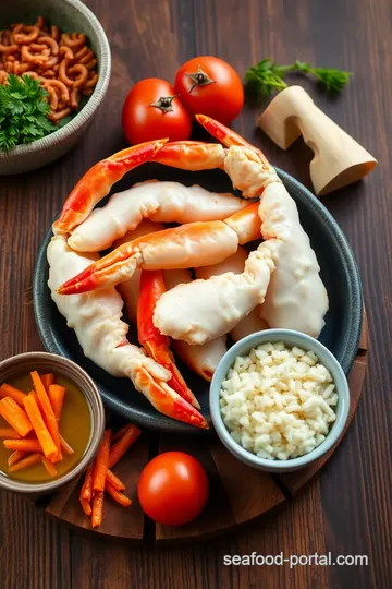 Perfectly Boiled Snow Crab Legs ingredients