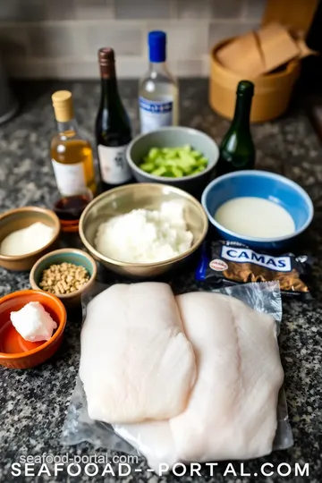 Miso-Glazed Chilean Sea Bass ingredients