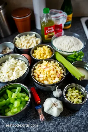 Cajun Delight: Authentic Crawfish Étouffée ingredients