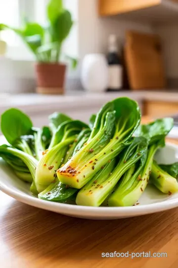 Charred Bok Choy Delight: A Savory Grilled Affair steps