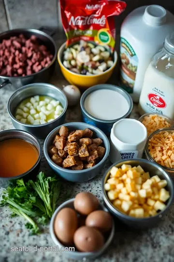 Cheeseburger Chowder: A Comfy Twist on a Classic Dish ingredients