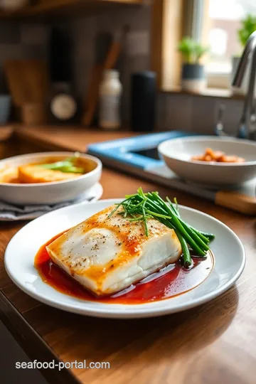 Chilean Sea Bass with Ginger Soy Glaze steps