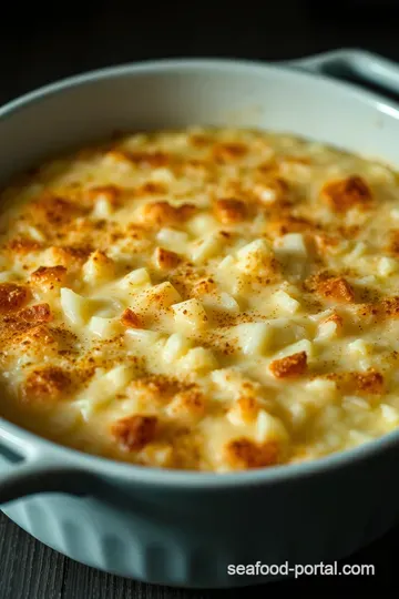 Classic Baked Rice Pudding with Cooked Rice presentation