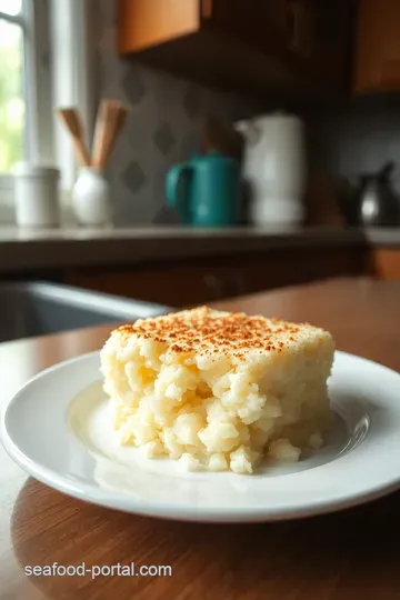 Classic Baked Rice Pudding with Cooked Rice steps