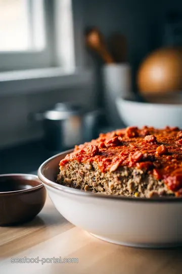Classic Comfort Baked Meat Loaf: A Heartwarming Family Favorite presentation