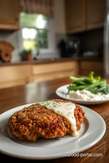 Classic Southern Chicken Fried Steak with Cream Gravy steps
