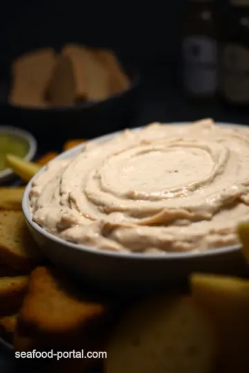 Creamy Canned Salmon Dip: A Delicious Appetizer presentation