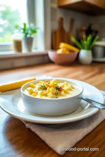 Creamy Comfort: Meatless Corn Chowder steps