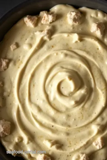 Creamy Crab Delight Dip presentation