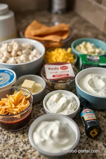 Creamy Crab Dip Delight ingredients