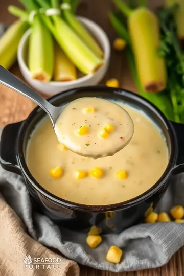 Creamy Crockpot Corn Chowder Delight