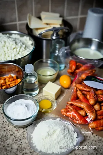 Crispy Crawfish Pistolettes ingredients