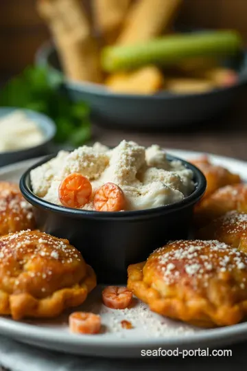 Crispy Crawfish Pistolettes presentation