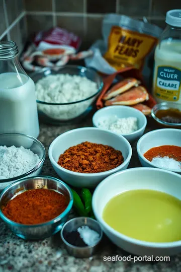 Crispy Soft Shell Crab with Lemon Herb Aioli ingredients