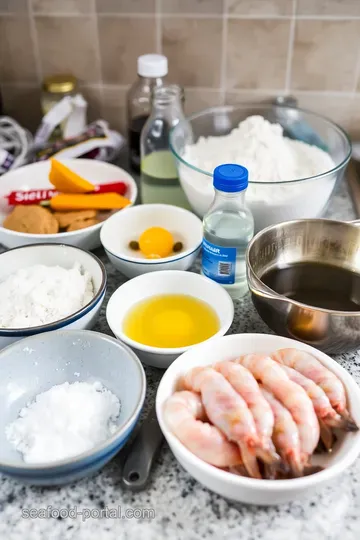 Crispy Tempura Shrimp: A Japanese Classic ingredients