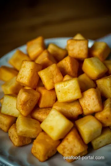 Crispy Wisconsin Fried Cheese Curds presentation