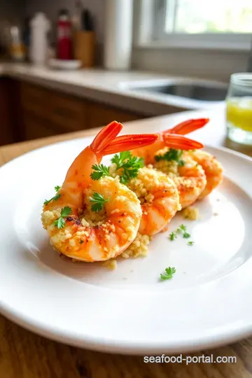 Decadent Baked Stuffed Shrimp with Garlic Butter and Herb Crust steps