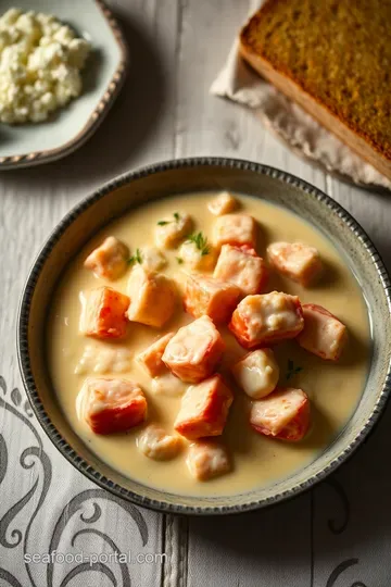 Decadent Lobster Mornay Sauce: A Creamy French Delight presentation