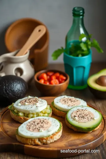 Creamy Avocado Egg Salad Sandwiches ingredients