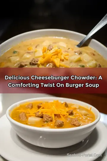 Delicious Cheeseburger Chowder: A Comforting Twist on Burger Soup