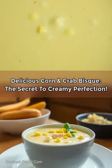 Delicious Corn & Crab Bisque: The Secret to Creamy Perfection!