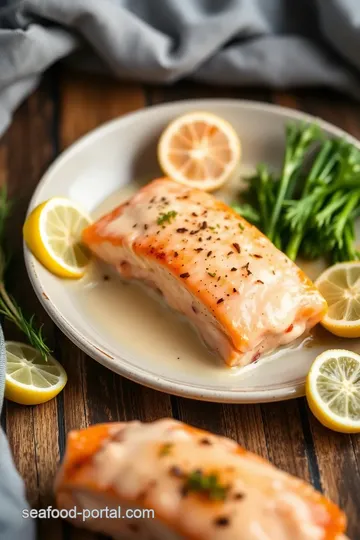 Baked Crab Stuffed Salmon with Creamy Filling steps