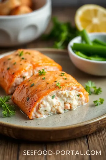 Delicious Crab Stuffed Salmon Recipe