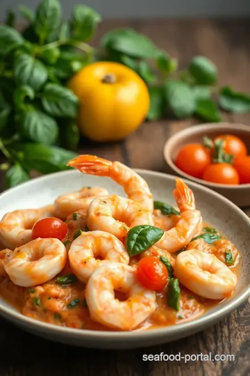 Delicious Creamy Shrimp Delight ingredients