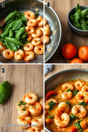 Delicious Creamy Shrimp Delight steps