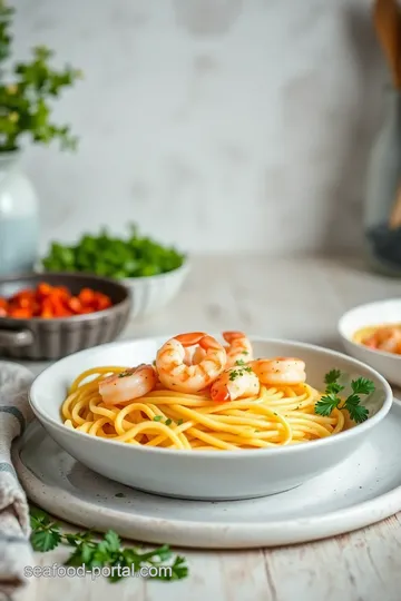 Quick Creamy Shrimp Pasta Delight steps