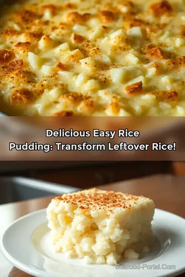 Delicious Easy Rice Pudding: Transform Leftover Rice!