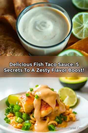 Delicious Fish Taco Sauce: 5 Secrets to a Zesty Flavor Boost!