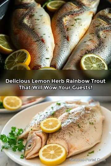 Delicious Lemon Herb Rainbow Trout that Will Wow Your Guests!