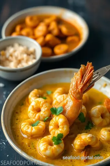 Delicious Prawn and Lotha Bean Curry steps