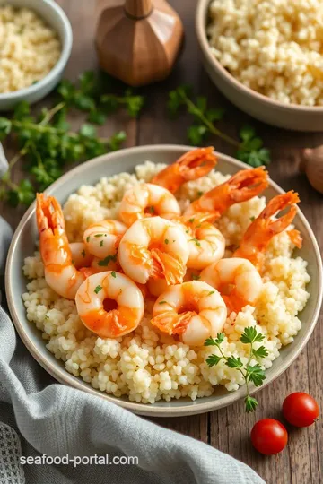 Delicious Prawn Couscous Delight ingredients