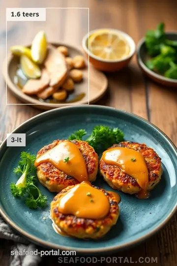 Savory Pan-Fried Salmon Cakes with Tangy Sauce steps