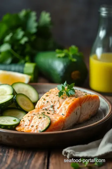 Delicious Salmon Zucchini Delight ingredients