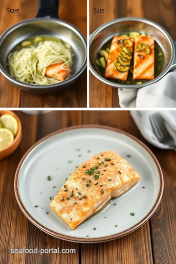 Delicious Salmon Zucchini Delight steps